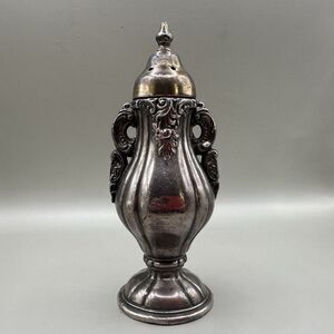 Vintage Wallace Baroque Silverplate Salt Pepper Shaker Ornate Replacement 5”